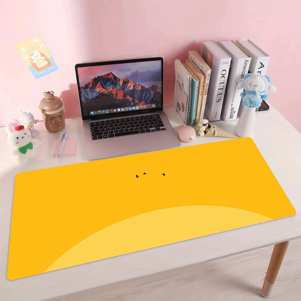 

Minimalist style sunset design Mouse Pad Desk Mat gaming mats rubber anti-slip Durable pc accessories keyboard mouse pads rug