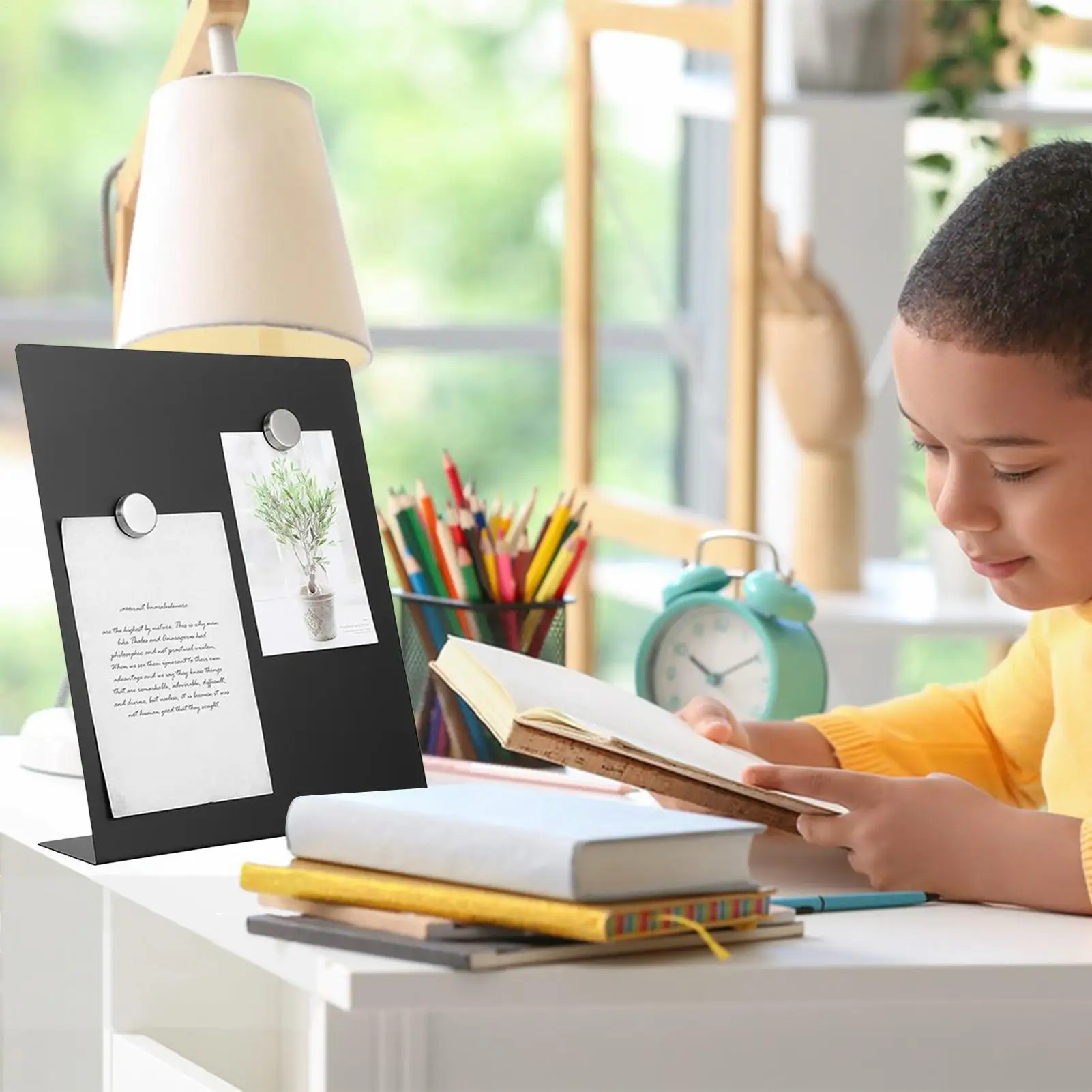 

Металлическая доска для магнитов, доска для списков покупок из нержавеющей стали, многофункциональная вертикальная доска для стола, встреч, классного дома