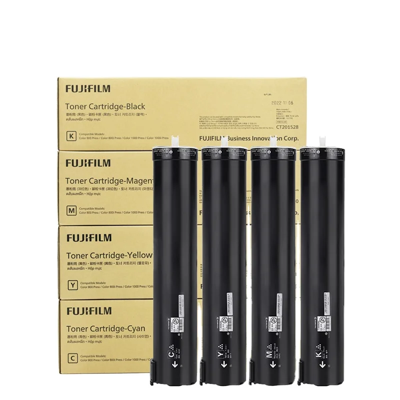 

Original C800 Xerox Toner Cartridges For FUJIFILM Xerox 800 1000i Asia US Version Models CT201528 CT201529 CT201530 CT201531