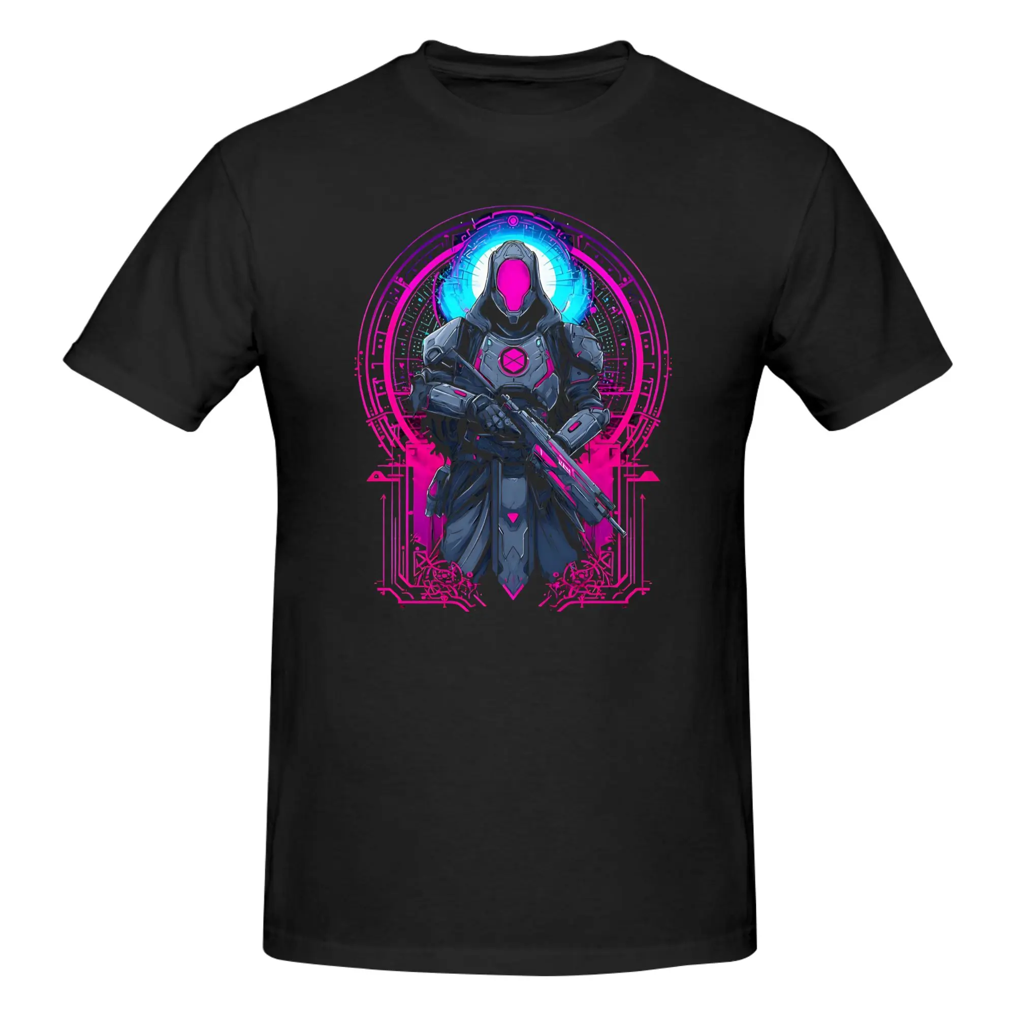 T-Shirt 100% coton avec image amusante Hunter Career pour hommes, 1 pièce, Destinies MMO-FPS