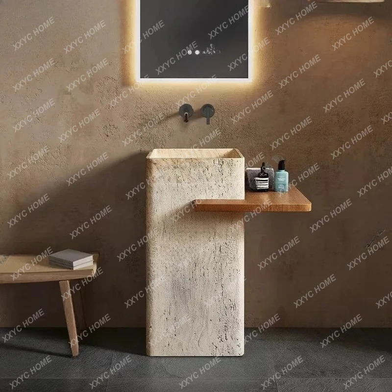 

LColumn Basin Art Basin Integrated Floor-to-ceiling High-end Washbasin Vertical Washbasin