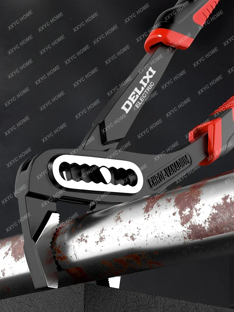 

Электрические многофункциональные плоскогубцы для водяного насоса, комбинированные плоскогубцы для сантехники с большим отверстием, гаечный ключ, плоскогубцы для водяного шланга Olecranon