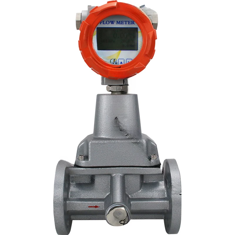 Precession vortex flow meter gas flow meter natural gas nitrogen gas metering meter DN325080