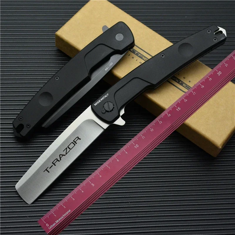 Extreme Force T-Razor Folding Knife Outdoor Camping Knife Cutting Edge Portable Knife Single Hand Window Shaver