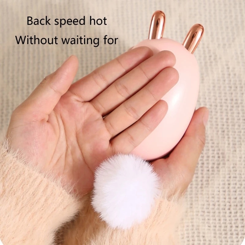 Hand Warmers Heater Reusable Pocket Hand Warmer Quick Heating Rabbit Dropship