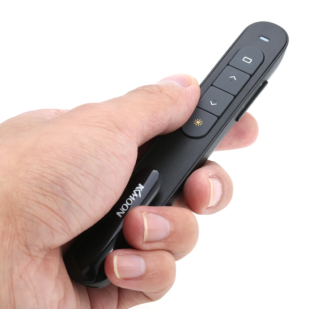 2.4GHz Wireless PowerPoint Clicker Remote Controller Flip Pen Pointer Handheld PPT Presenter Unibody 10m Controlling Range