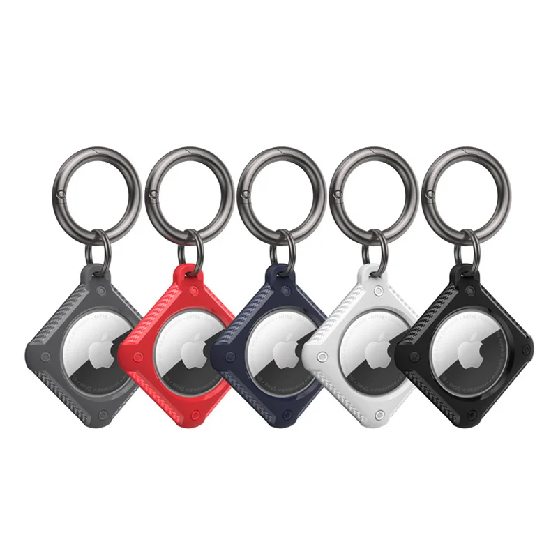 

Чехол-держатель для ключей с защитой от потери для Apple Airtag, собаки, кошки, ошейник для домашних животных, трекер для ключей, защитный полный чехол-позиционер, защитный чехол