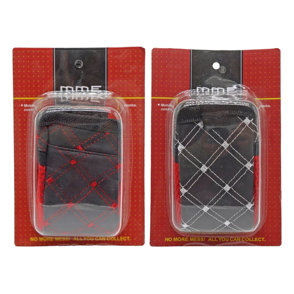 

Compact Car Storage Pouch Hanging Air Outlet Bag Large Capacity Interior Organizer for Mobile Phone Sunglasses