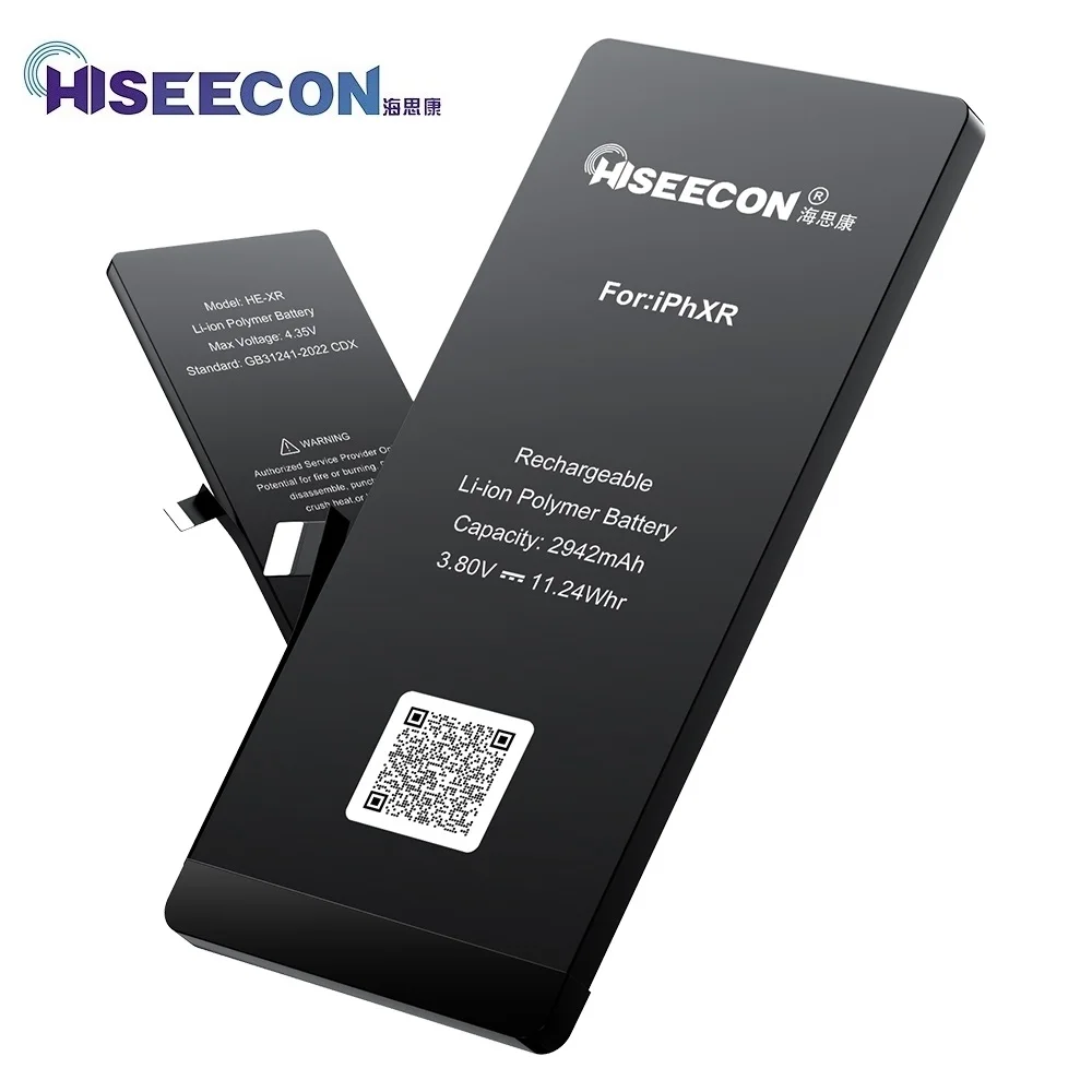 Hiseecon-Kit de Herramientas de Reparación Celular Recargable, Reemplazo AAA, Ciclo Cero, No Pop Up, Original, iPhone X, XR, XS, 11, 12 Pro