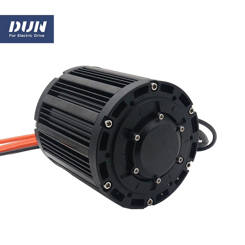 QS138 Motor penggerak Mid Drive, 90H 4000W V3 PMSM dengan 1:2.35 Gear Box untuk sepeda Motor elektrik sepeda Motor Trail