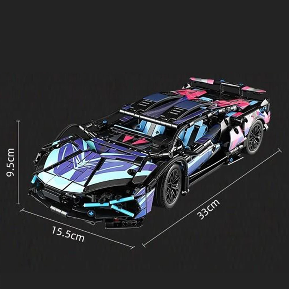 Technical Racing Sport Car 1314PCS Model Building Blocks City Mechanical Speed Vehicle Supercar Brick Puzzle Toys Kid Adult Gift