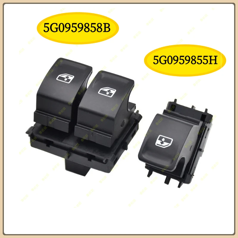 

5G0959858B 5G0959855H для Skoda Skoda Scala VW Golf Mk 7 Cafter Campmob, кнопка управления стеклоподъемником