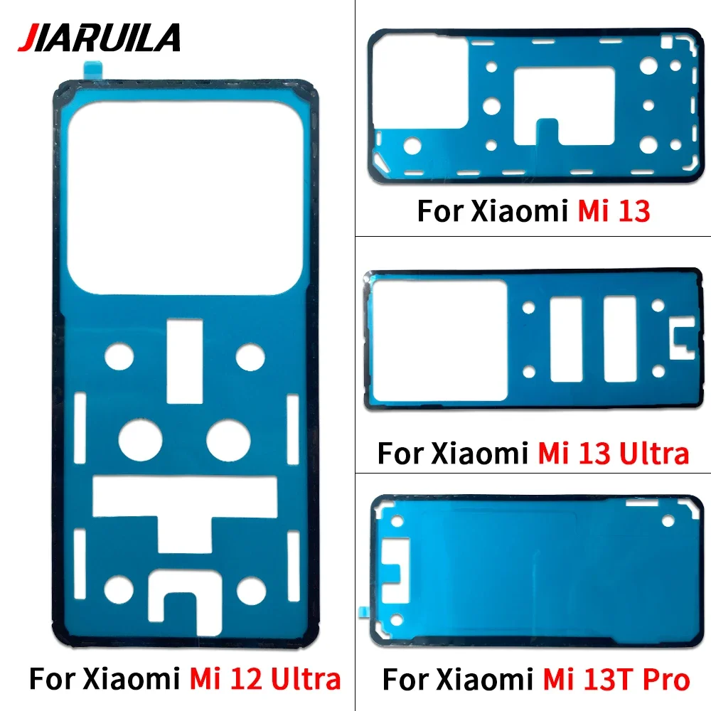 New For Xiaomi Mi 10 10T 11 11T 12 12T 13 13T 14 Pro Lite Back Battery Sticker Adhesive Waterproof Back Cover Sticker