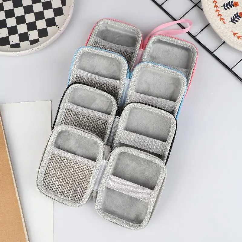 /KQM/Camera Case Travel Cameras Storage Holder EVA Hard Shell Small Travel Camera Bag For CCD Card Card Accessories Digital