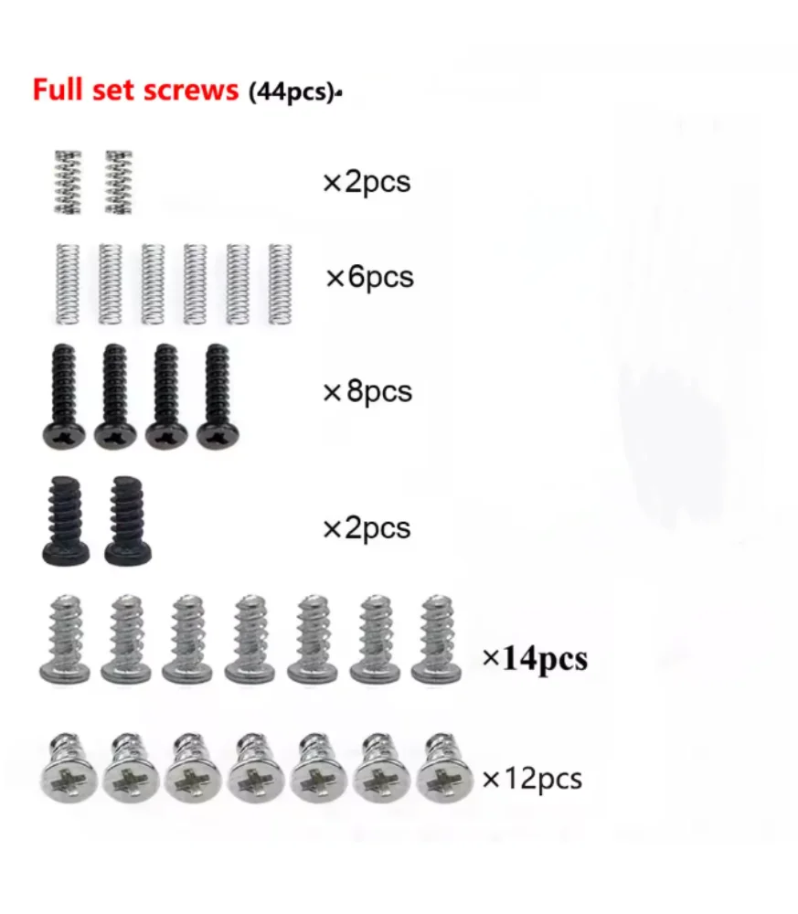 Replacement Full Screws Set Spring Repair Kit for Nintendo Switch Console Joycon Left Right