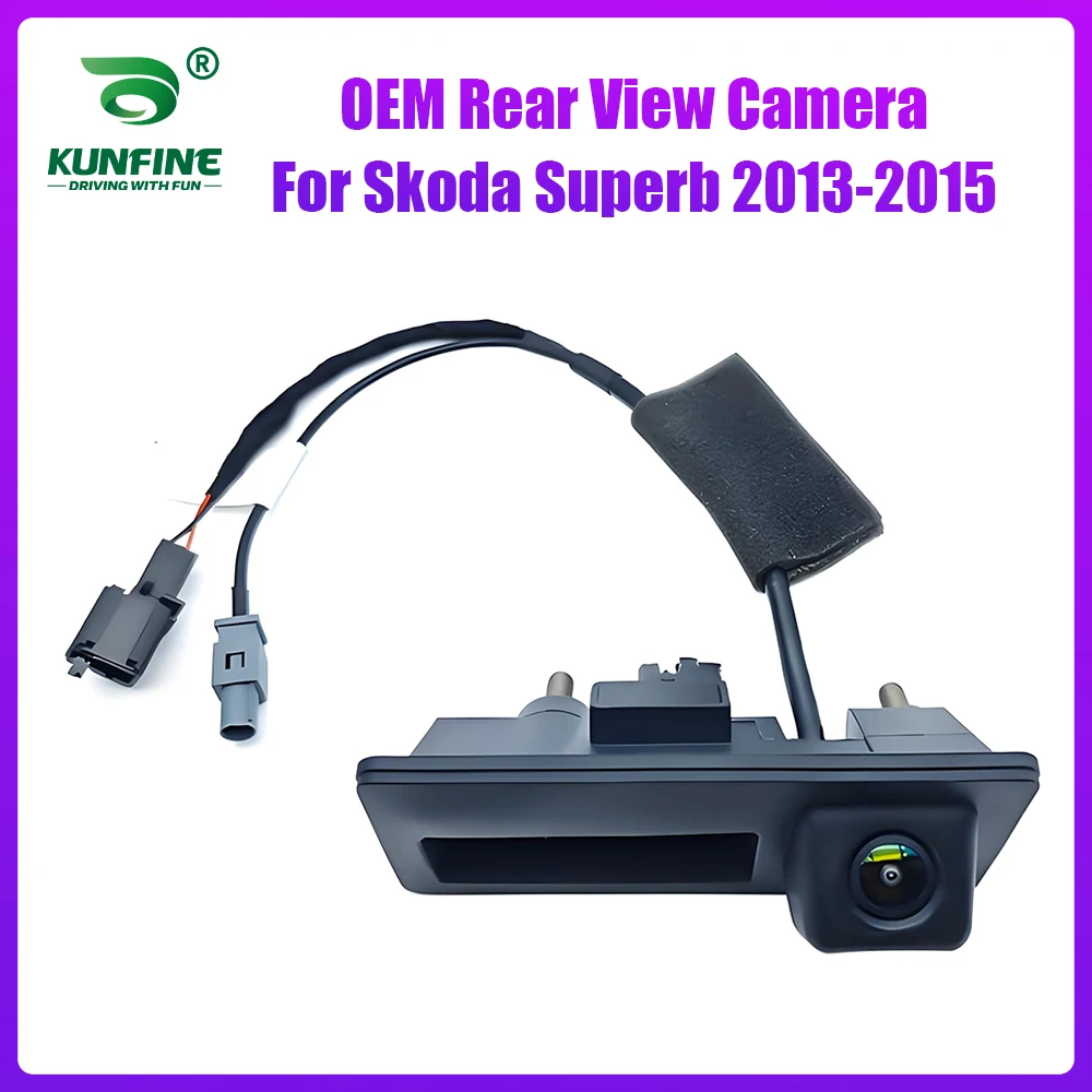 Factory Car Rear View Reverse Backup Camera  For Skoda Superb Old Model 2013 2014 2015 Waterproof Parking Assist