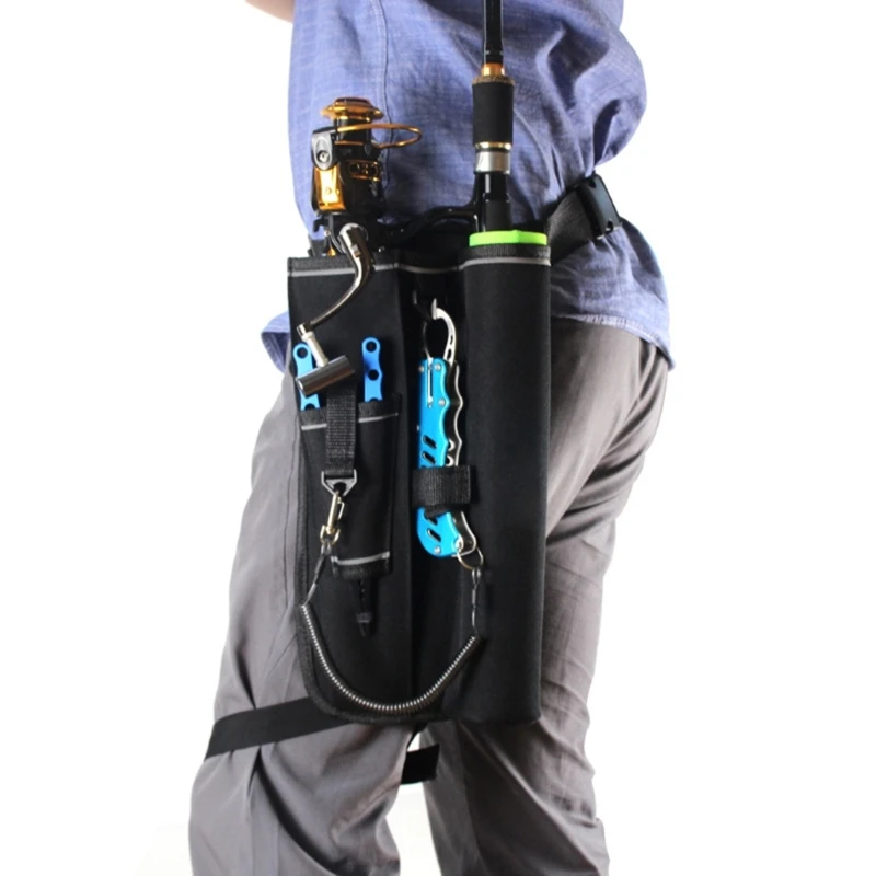 Lightweight Fishing Waist Bag Fishing Drop Leg Pack Outdoor Fishing Tools Storage Case Portable Tackle Bag Durable