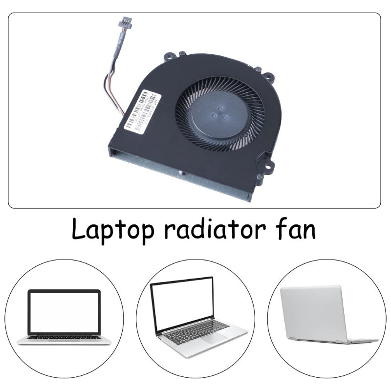 CPU Fan Laptop Cooling Fan 3Lines 4Lines CPU Coolers for Mechrevo for Titan for Machenike Laptop Heatsink Part