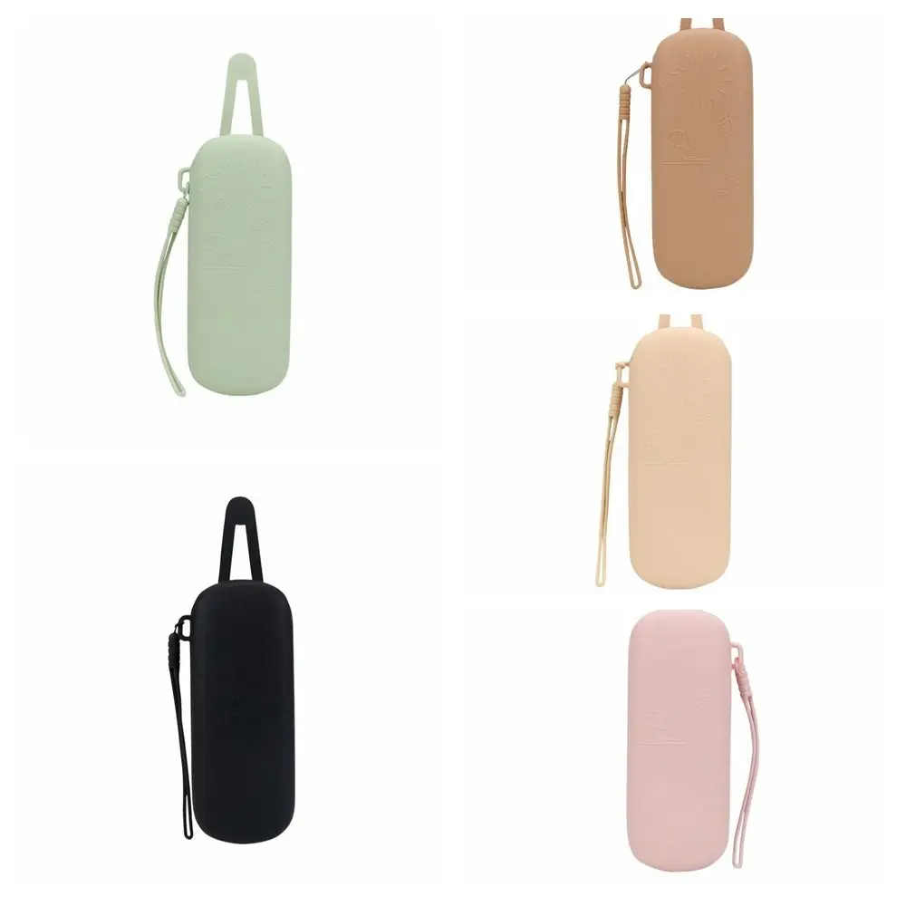 솔리드 컬러 실리콘 선글라스 가방 방수 소프트 안경 케이스 선글라스 보관 가방 안경 보호 케이스