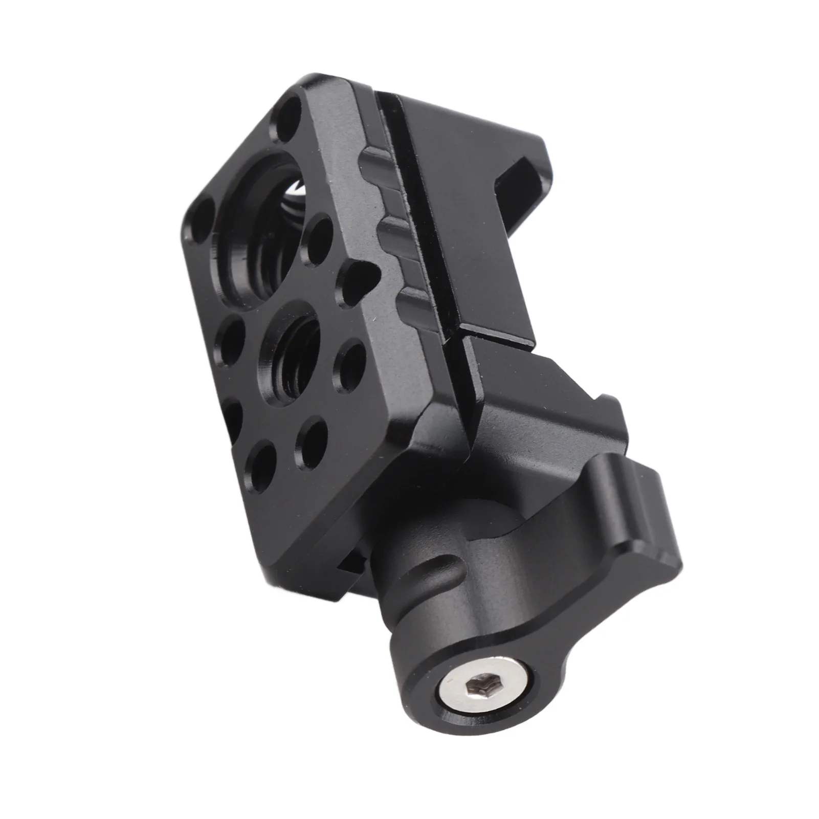 Clamp Lightweight Pull Out Design CNC Anodized 3/8 Inch Thread Quick Release  Clamp for Photography