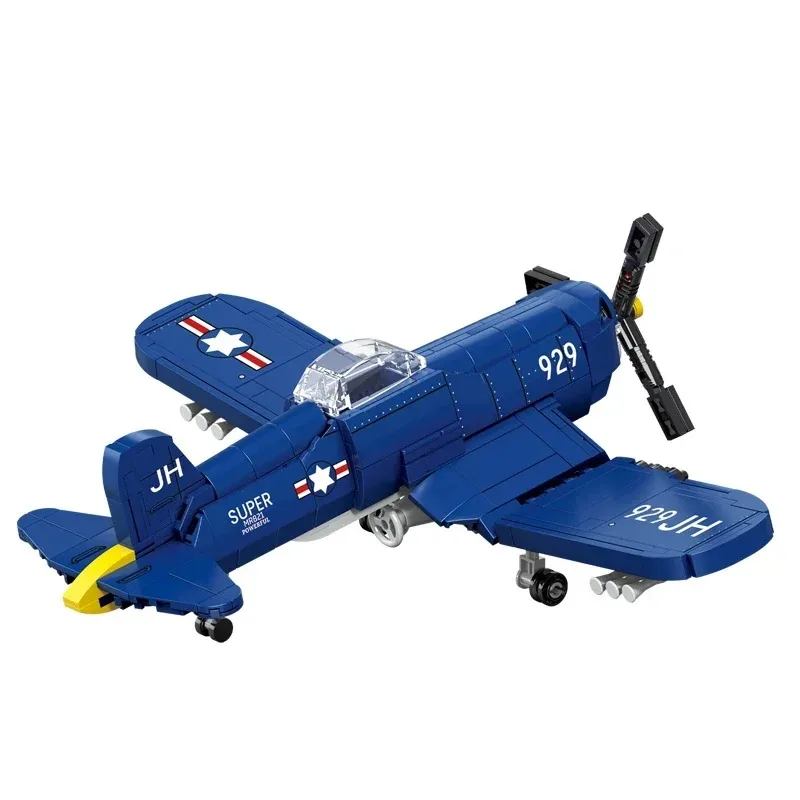 2025 WW2 Caccia Militare Building Blocks US F4U Corsair Modello P-51 Caccia Mattoni Arma Ad Aria Serise Giocattolo Per I Ragazzi Regali Di Compleanno