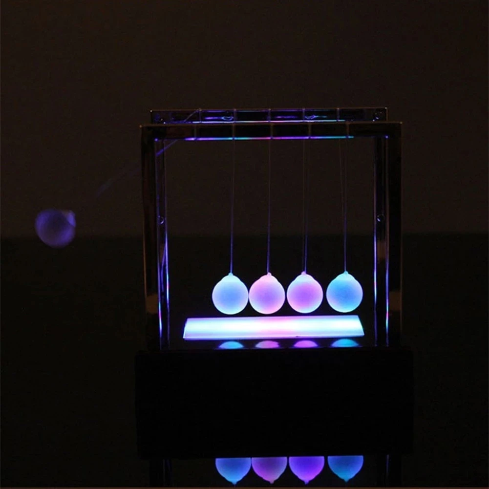 Newton Cradle Balance Steel Balls School Teaching Supplies Physics Science Pendulum Desk Toy Gifts Home Decoration