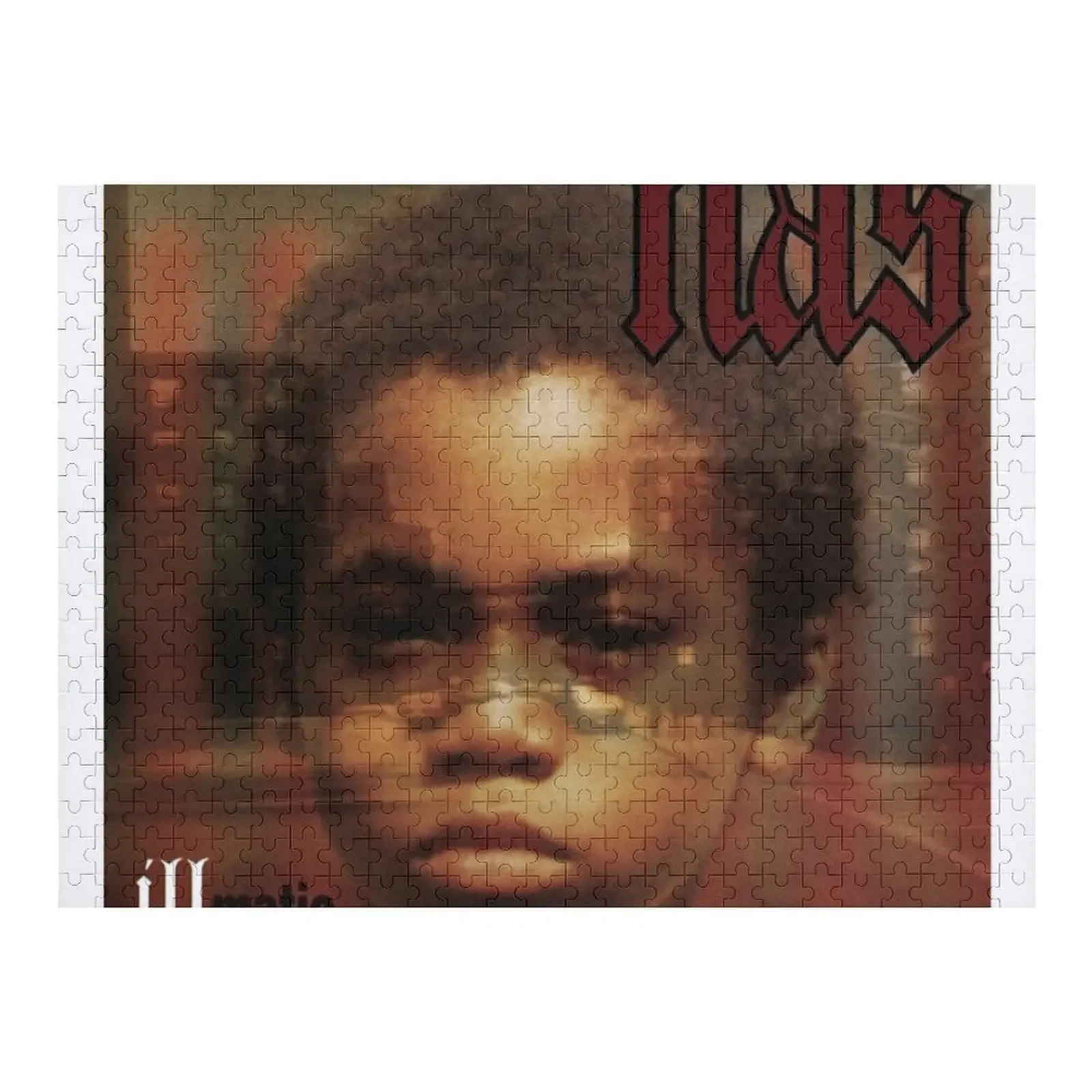 

Nas-Illmatic, Обложка альбома, головоломка, рождественские игрушки, персонализированное название, деревянная фотография, пазл