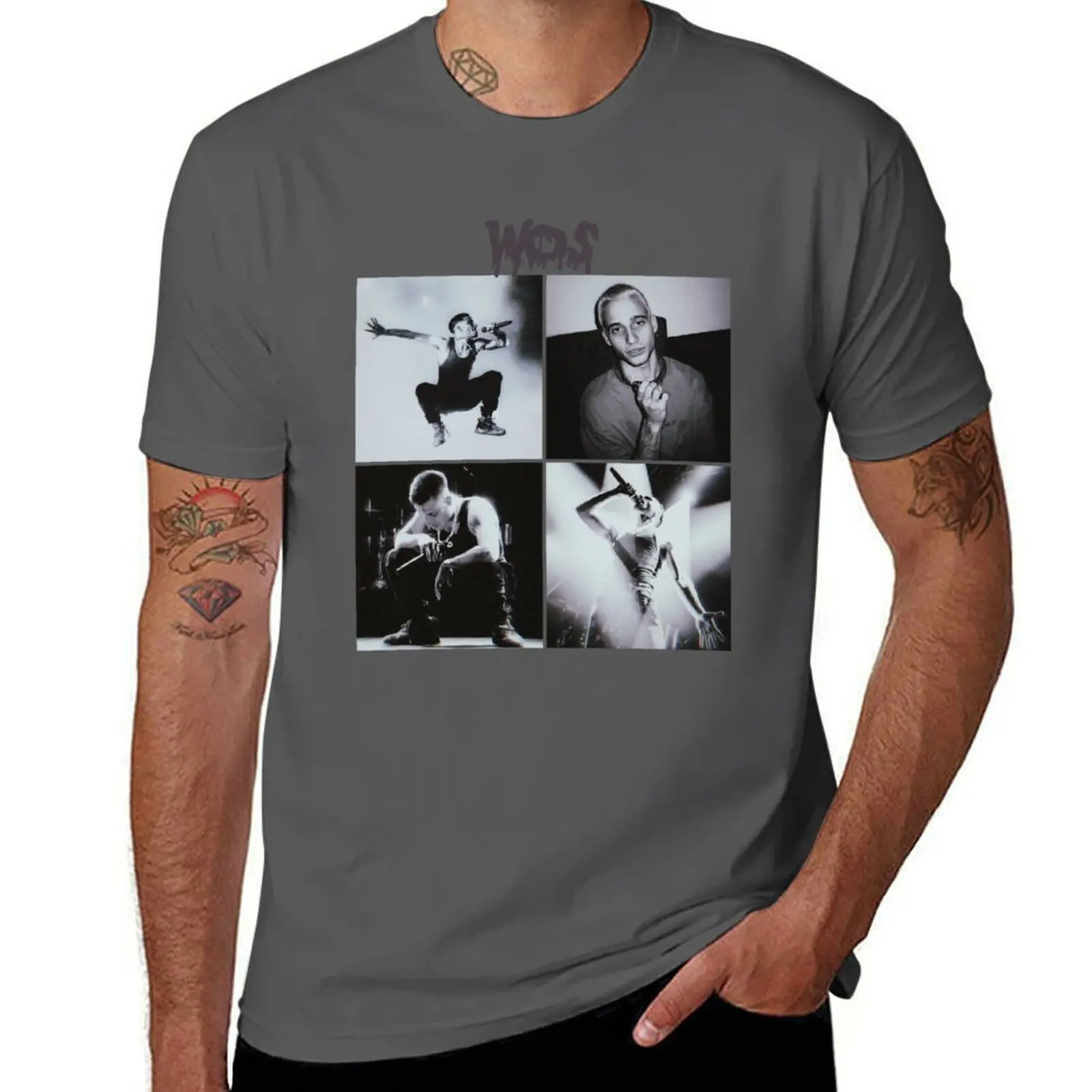 

Wos edit T-Shirt Anti-Fade Casual Tee Shirt