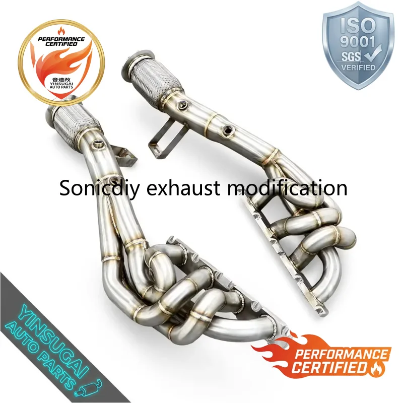 Suitable for Audi R8 Manifold V8 4.2 2008-2020 Exhaust System High-performance Modification Racing Car Parts