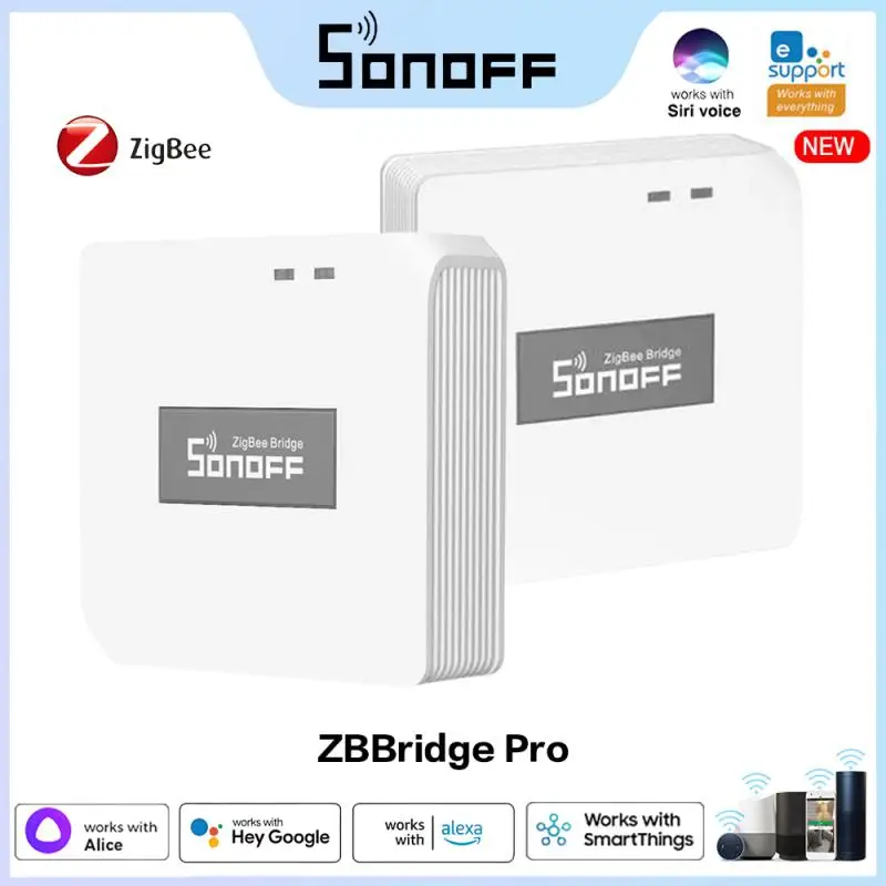 SONOFF ZBBridge Pro Smart Zigbee Bridge Zigbee Getaway Hub Via EWeLink App Smart Home Works With Alexa Google Home ZigBee Sensor