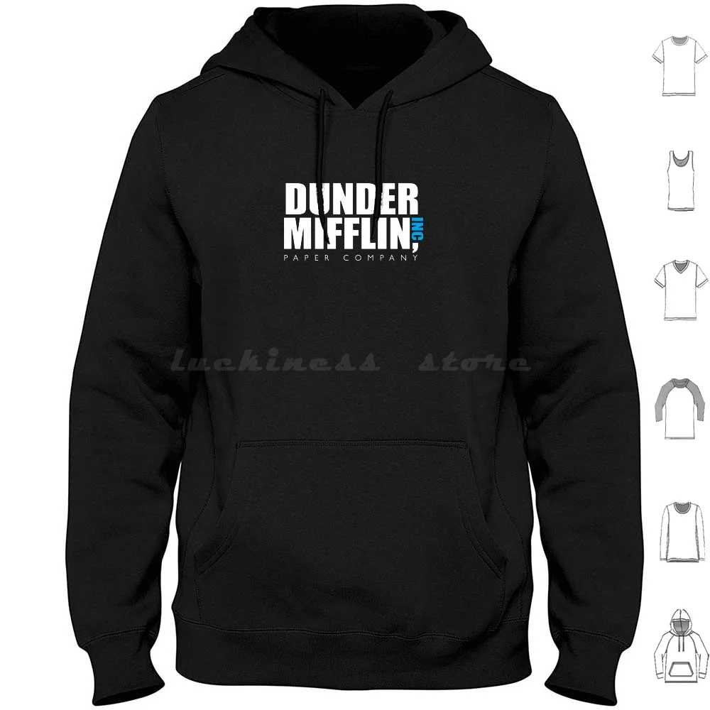 Dunder Mifflin Hoodies Long Sleeve Stuff