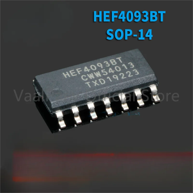 HEF4093BT 20-500PCS SOP14 Quadruple 2input NAND Schmitt trigger