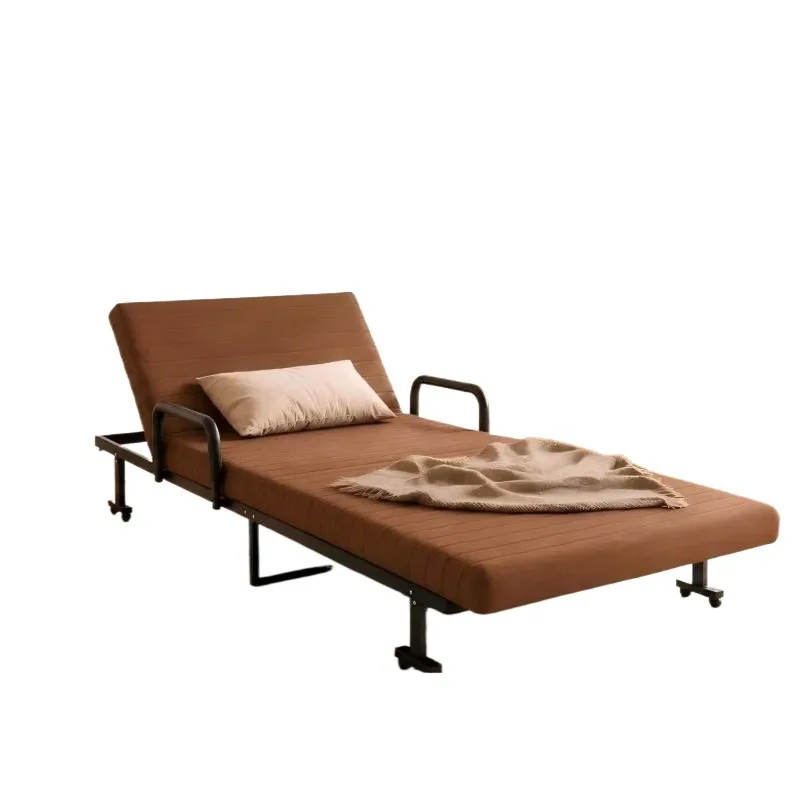 Folding single bed Office lunch break Home sofa bed, nap bed recliner