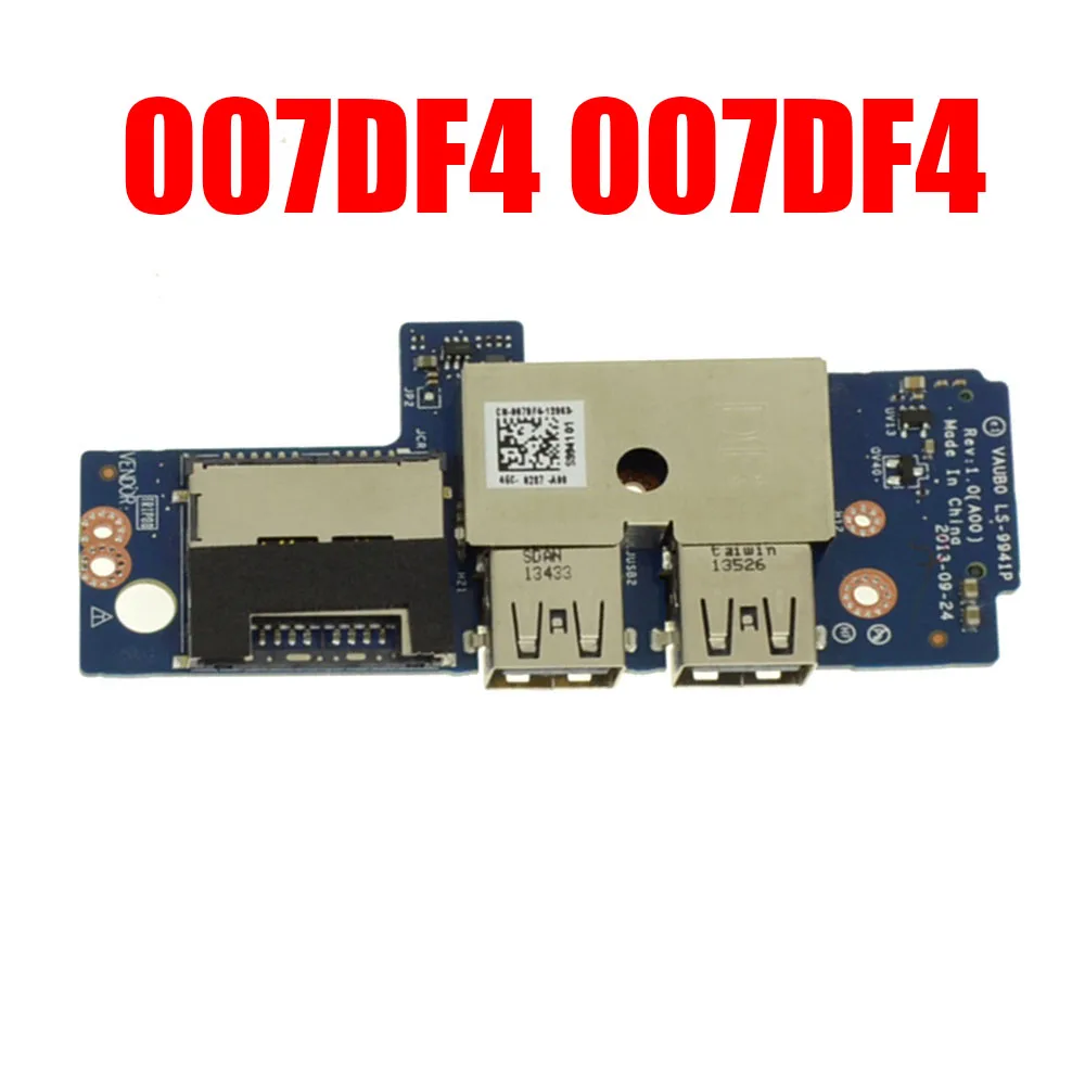 

007DF4 007DF4 Laptop USB SD Card Reader IO Circuit Board For DELL For XPS 15 9530 For Precision M3800 VAUB0 LS-9941P New