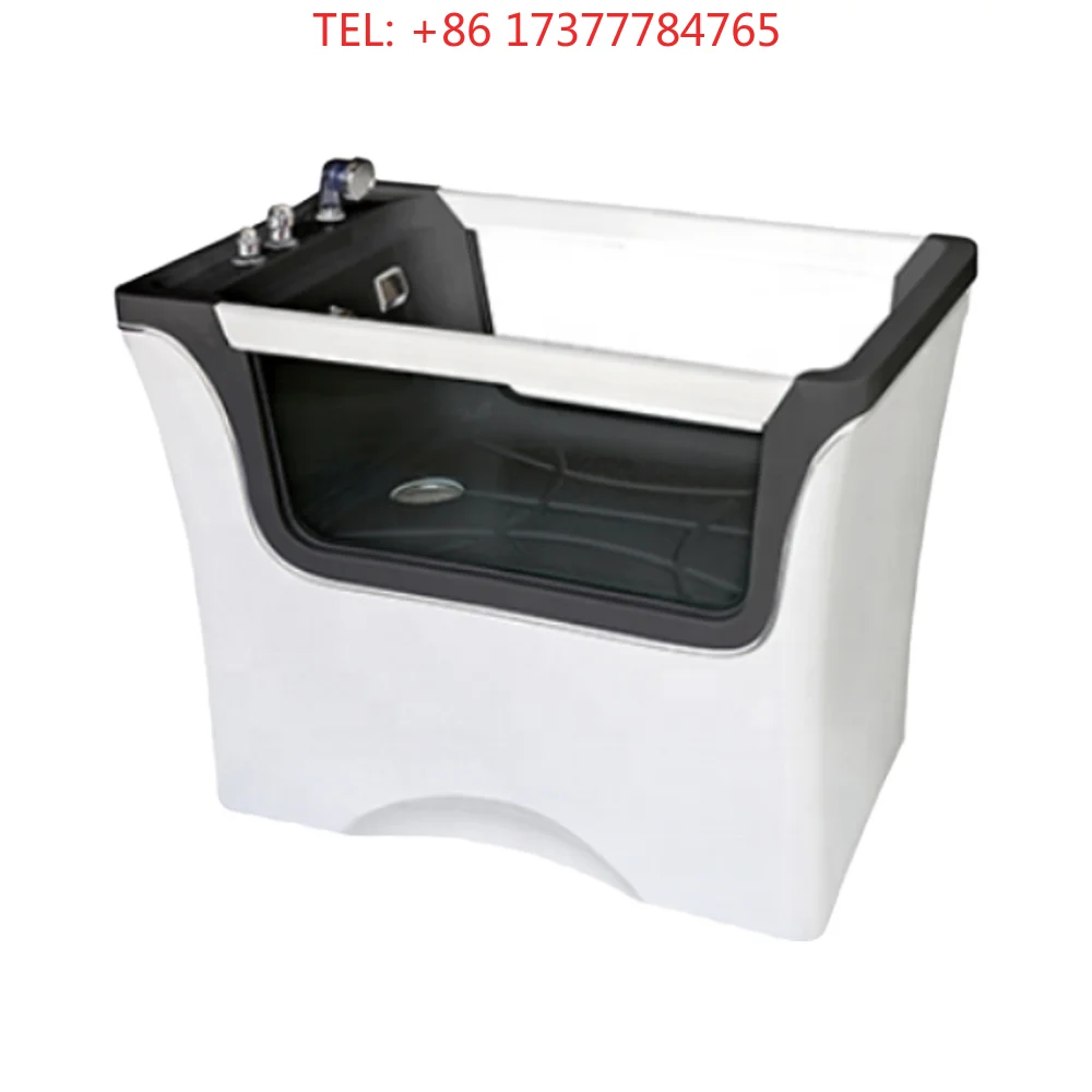 Luxury Eco-Friend Acrylic Dog Spa Bathtub For Veterinary And Salon Use With Ozone Therapy Modern Den
