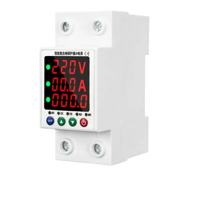 

Smart meter circuit breaker over-current over-current leakage temperature protection intelligent reclosing