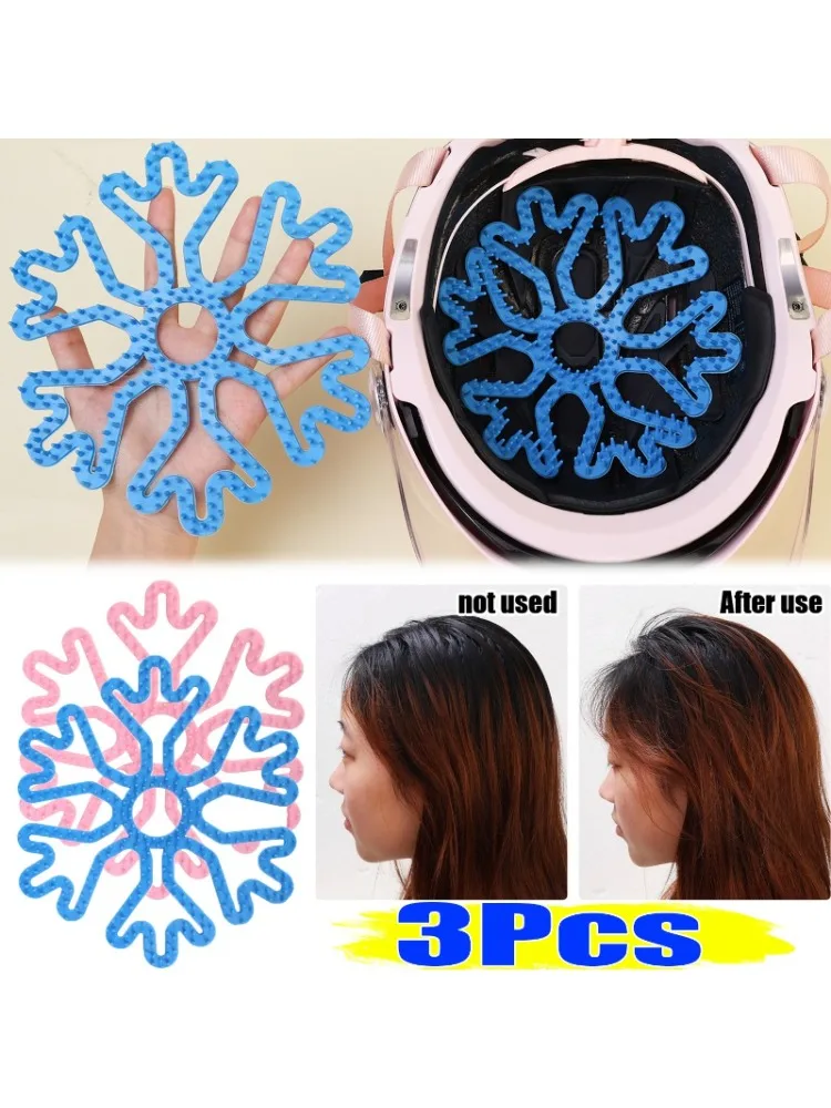 AliExpress Motorcycle Helmet Liner Portable Breathable Non-slip Pad Anti-pressure Hair Helmet Gasket Universal Elastic Bike Silicone Mat