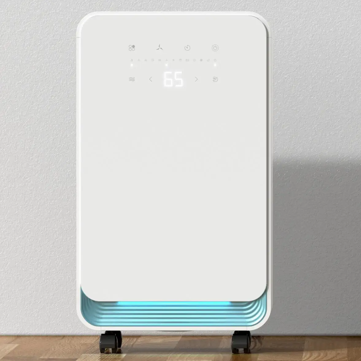 Deumidificatore d'aria con compressore super silenzioso Smart Wifi da 12 litri/giorno con timer 24 ore per la casa