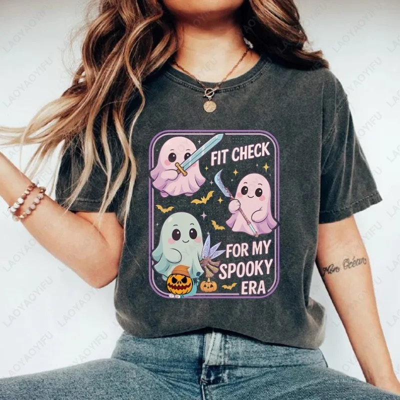 هالوين قميص شيطان الصيادين تي شيرت ديربي النمر تيز Kpop هنتركس ساجا الفتيات مخيف الموسم امرأة تي شيرت متعة لطيف شبح القمم