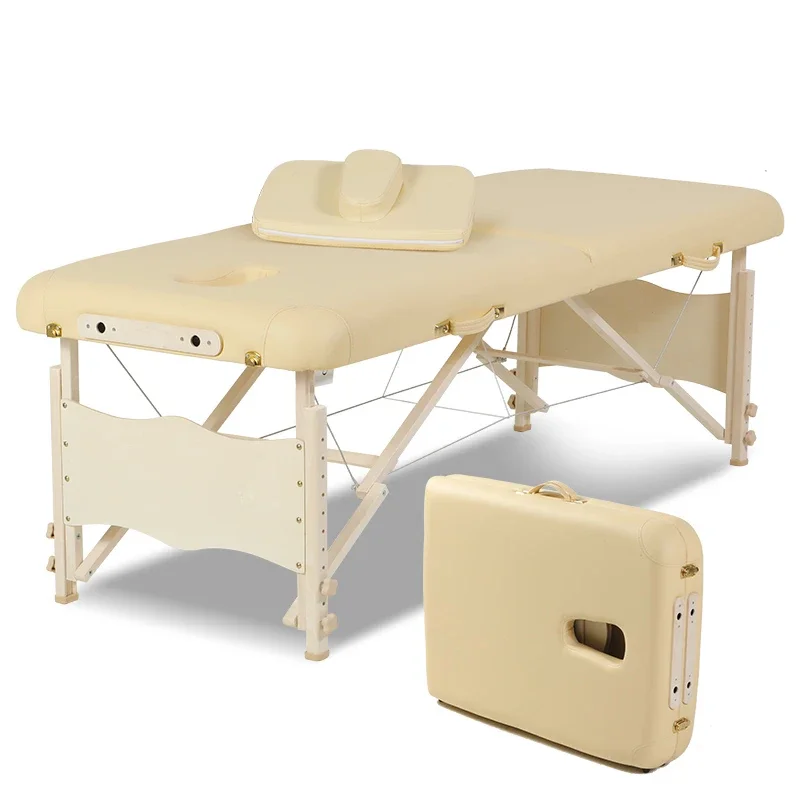 

Beauty Beds Physiotherapy Bed Pilates Salon Thai Massage Lit Pliant Folding Professional Chiropractic Chair Portable Table