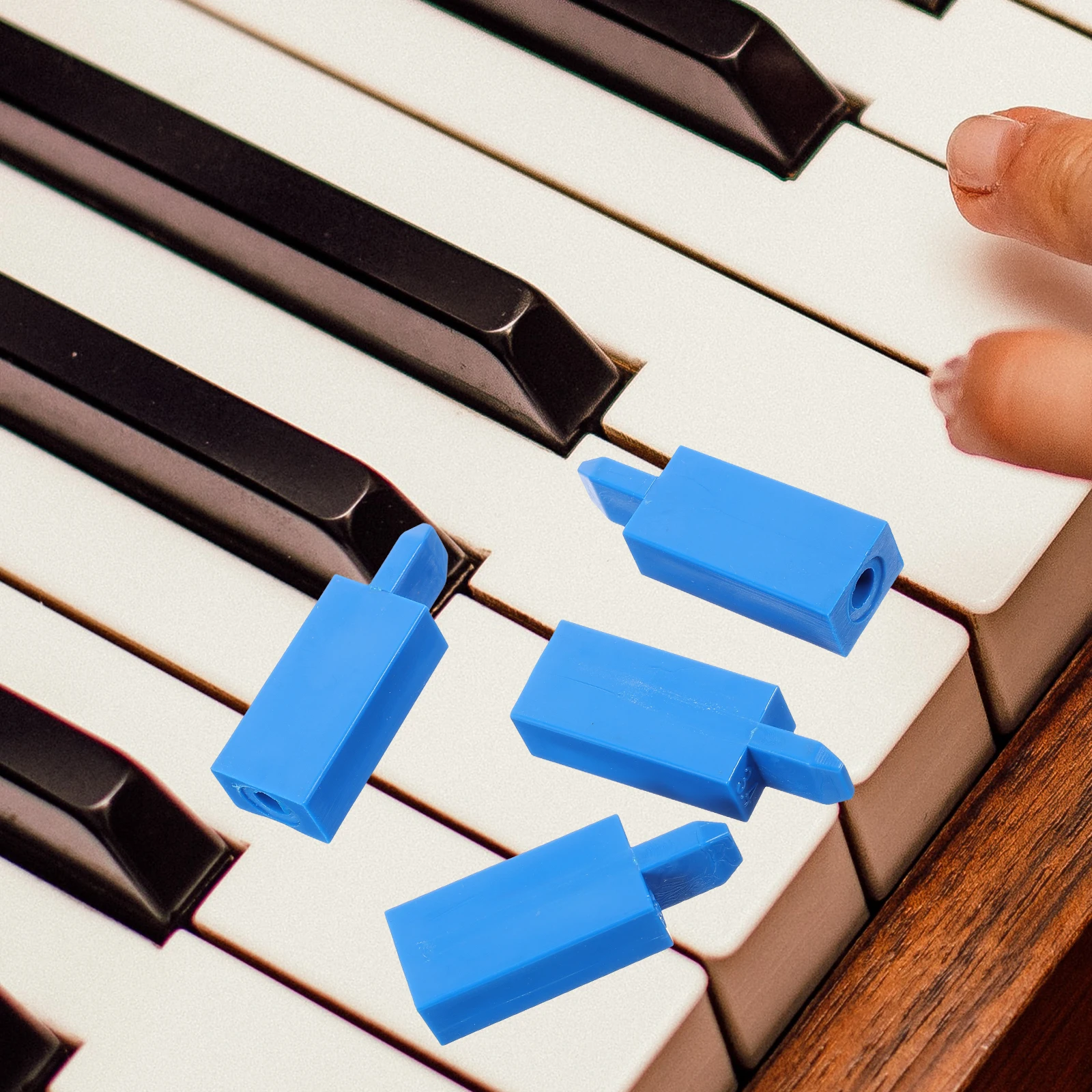 

4pcs Tuning Tool Wedge Plastic Blocks Grand Mute Sticks Durable Abs Material Practice Accessory Sturdy Mute Blocks Piano