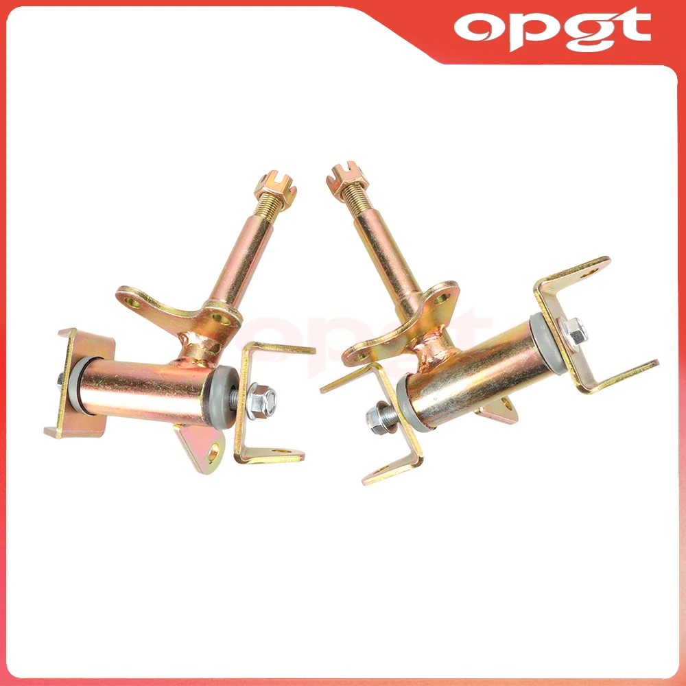 

OPGT 1 Pair 17mm Steering Strut Knuckle Spindle for ATV 49cc 50cc 70cc 90cc 110cc Go Kart Dirt Bike UTV Quad Bike Parts Disc Bra