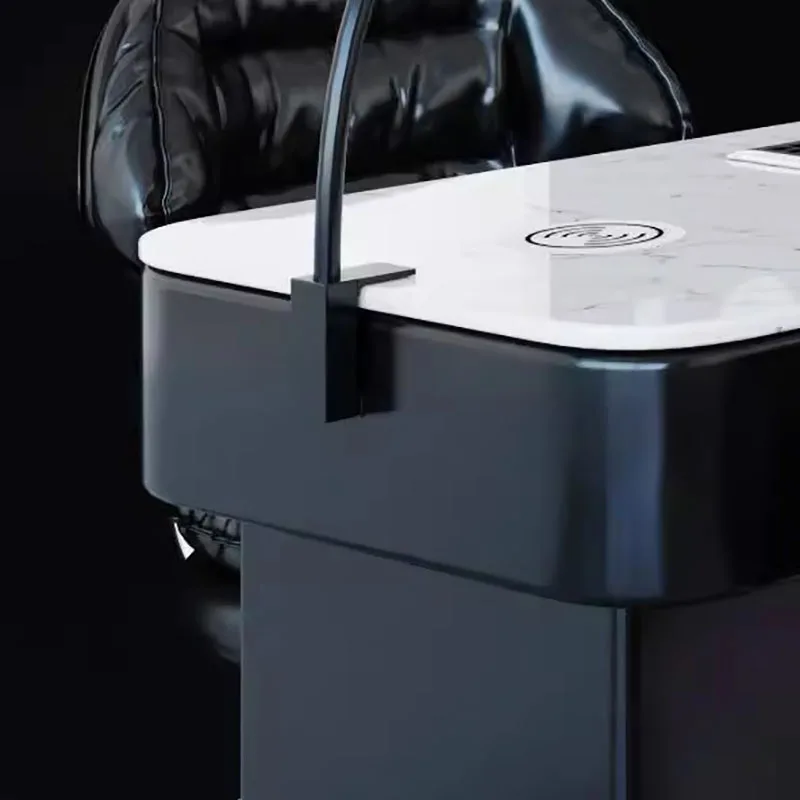 Mesa para manicura nórdica elegante, estética Premium, minimalista, mesa para manicura de belleza, mesa clásica de moda, muebles de salón Manucure