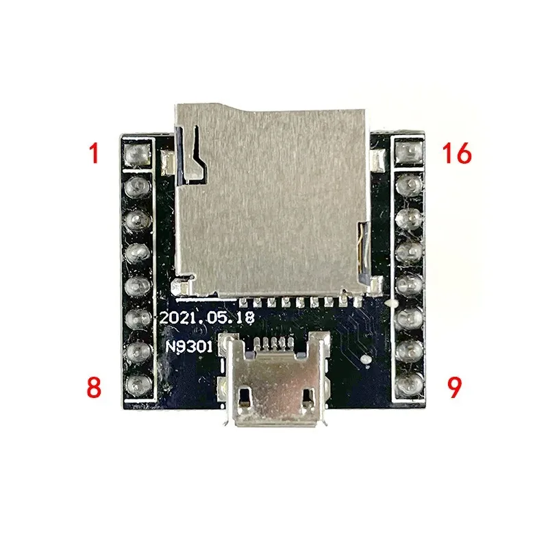 Mini MP3 Player Module V3.0 16P TF Card U Disk Mini MP3 DF Player Audio Voice Module Board