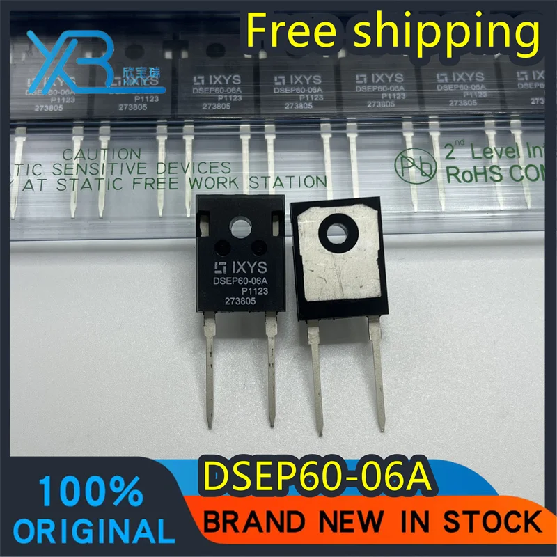 

(5/50 pieces) DSEP60-06A 60A 600V TO-247 Ultra-Fast Recovery Diode Brand New Original Electronics Free Shipping