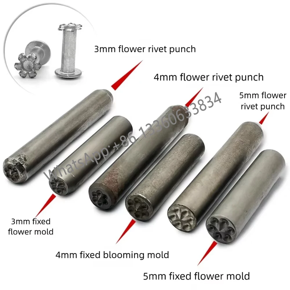 Rivet Punch,white Steel Punch,punching Needle Press,hand Tapping, Hollow Rivet,flowering,flanging,Opening Abrasive Tool