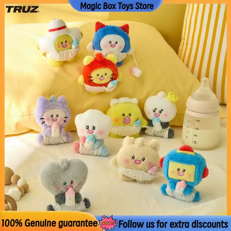 TRUZ Plush Keychain Soft Stuffed Plush Doll Bag Pendant Kpop TREASURE Merchandise Bag Decoration Accessory For Female Kpop Fans