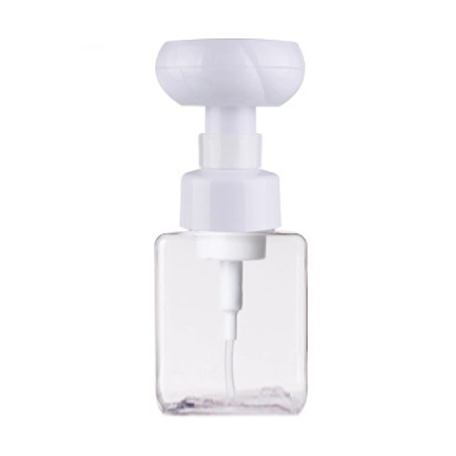450ML Hand Pump Bottle for Shampoo and Foam Soap Dispenser Designed with Transparent Material and Easy Cleaning Feature