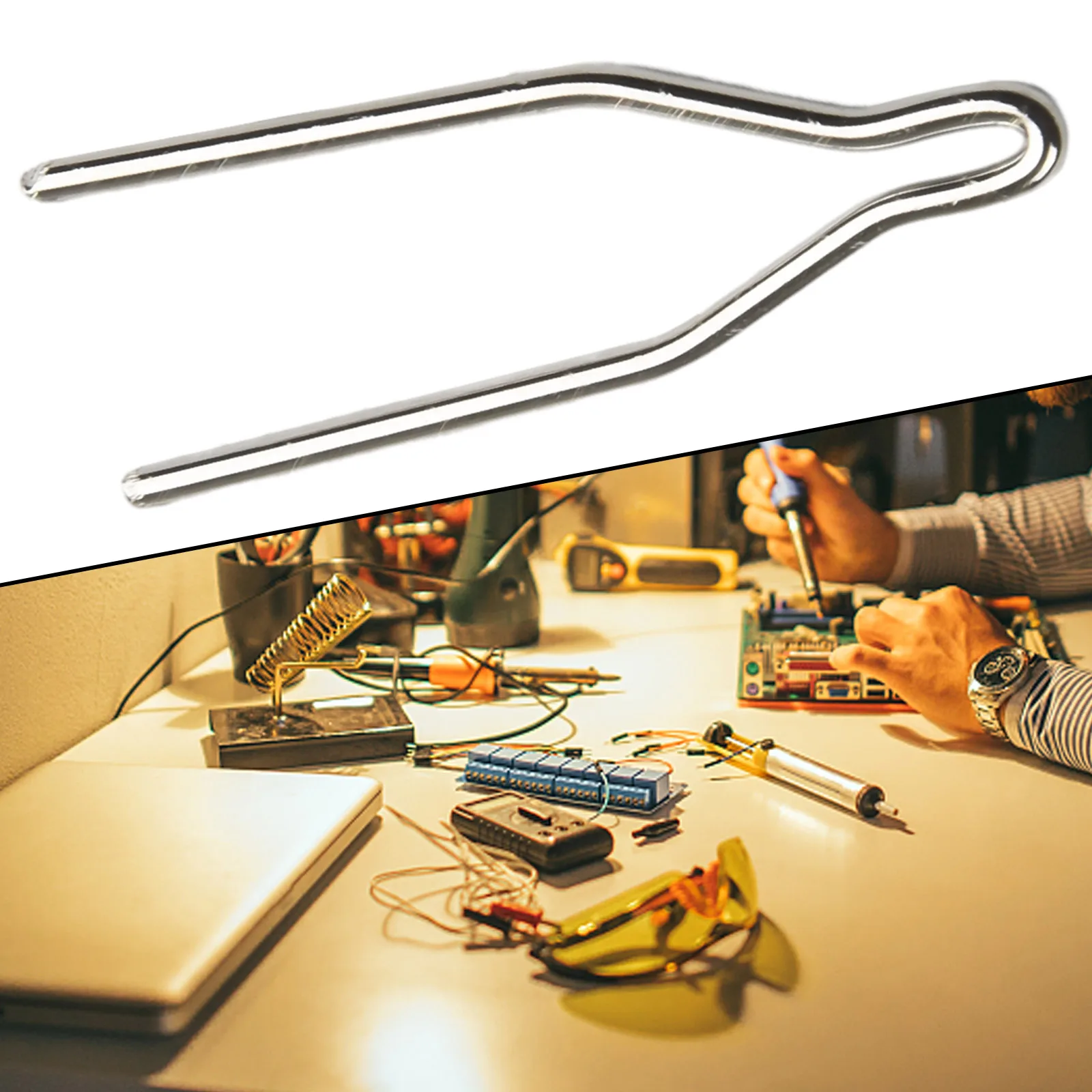 1/5/10pcs V-type Soldering Iron Tips High Temperature Resistance Soldering Tools Welding Tools Replacement Accessories