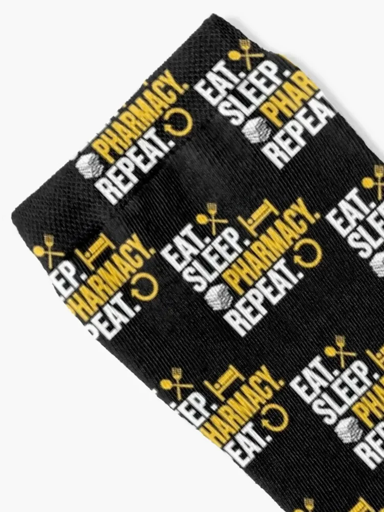 Eat sleep Pharmacy Repeat, Pharmacy Routine Socks man tennis short Woman Socks Men's